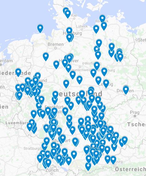 karte-status-partner7 Versicherungsmakler in Deutschland