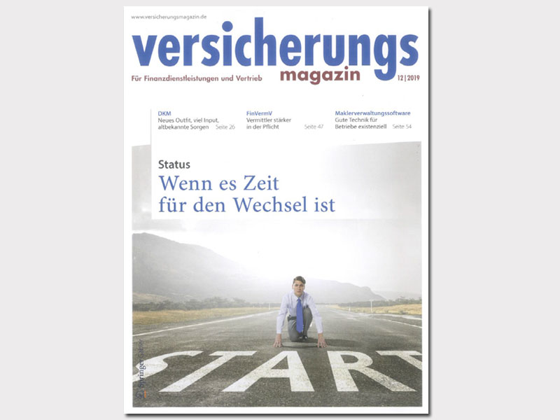 Wenn es Zeut zum Wechsel ist: Versicherungsmagazin 12/2019